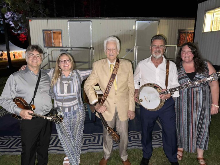 Radio - On Site - Del McCoury and Sons with Michelle and Meagan Interview Campout in the Pines