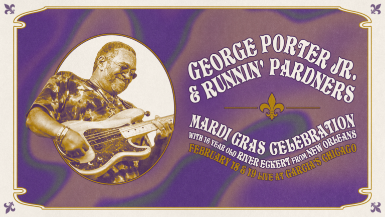Street Team - Promotions - George Porter JR mardi gras 2026